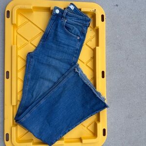 Garage Dark Blue Flare Jeans